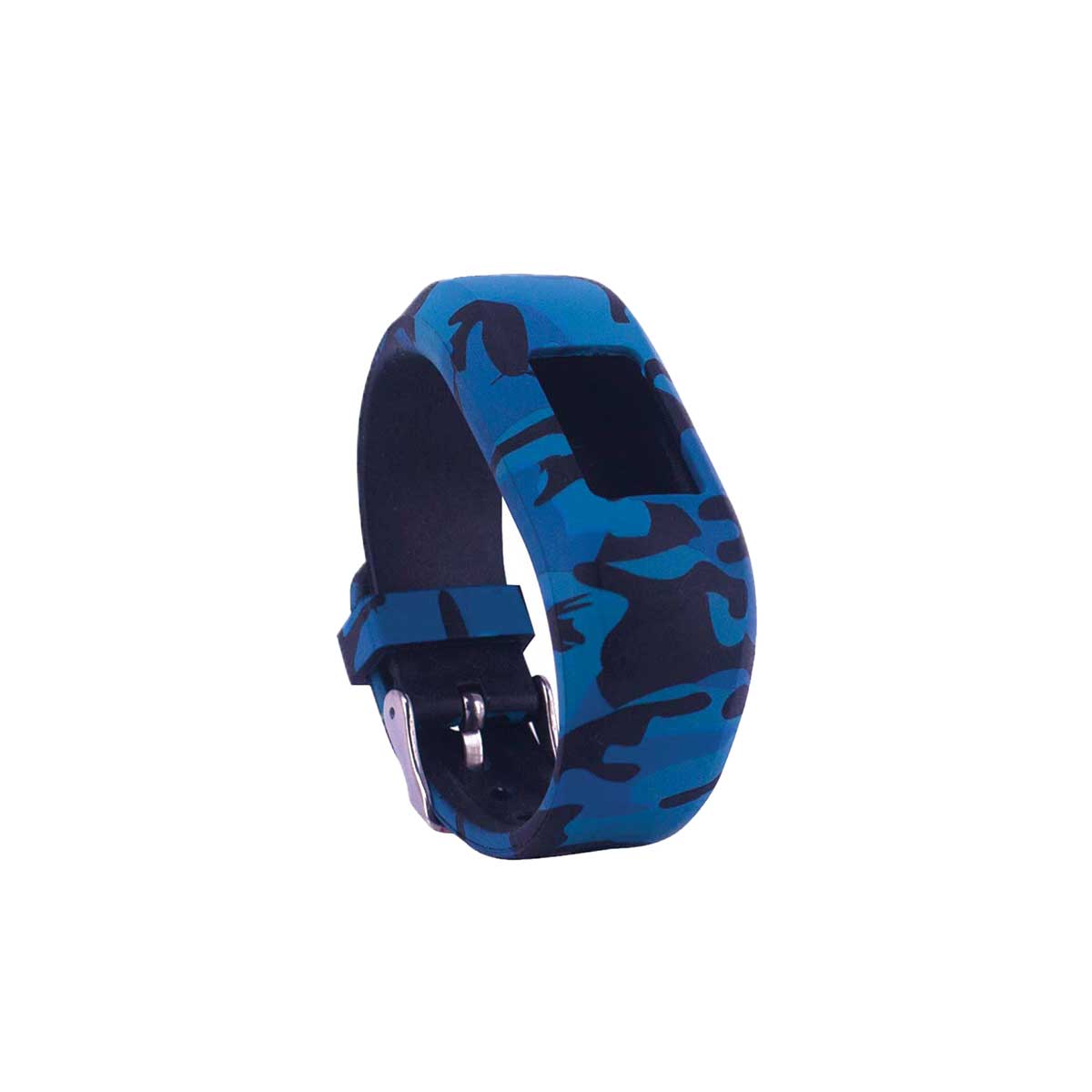 Camo Garmin Vivofit Jr & Jr 2 Replacement Bands Strap With Buckle Blue