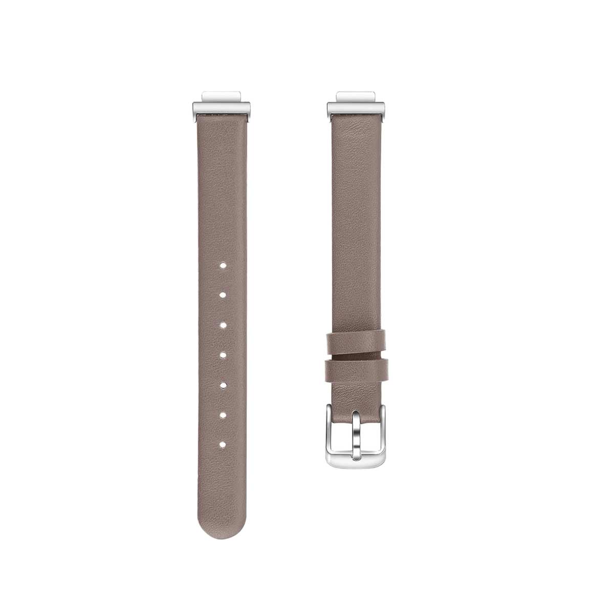 Leather Fitbit Inspire & Inspire HR Bands Replacement Strap Small Brown