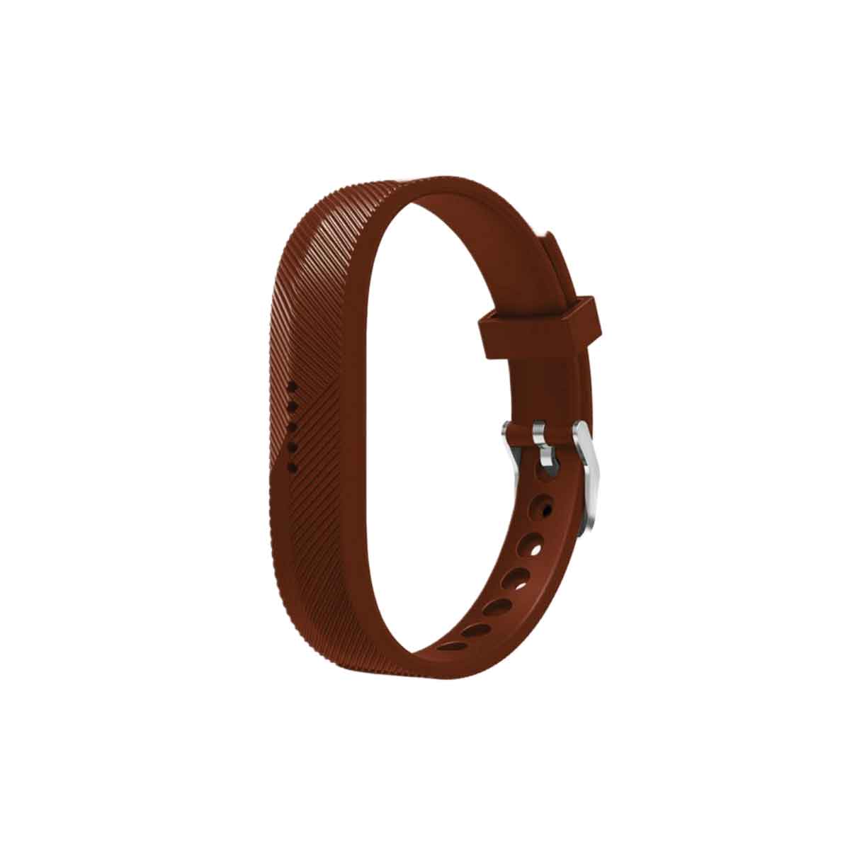 Secure Fitbit Flex 2 Band Replacement Strap with Buckle Coffee