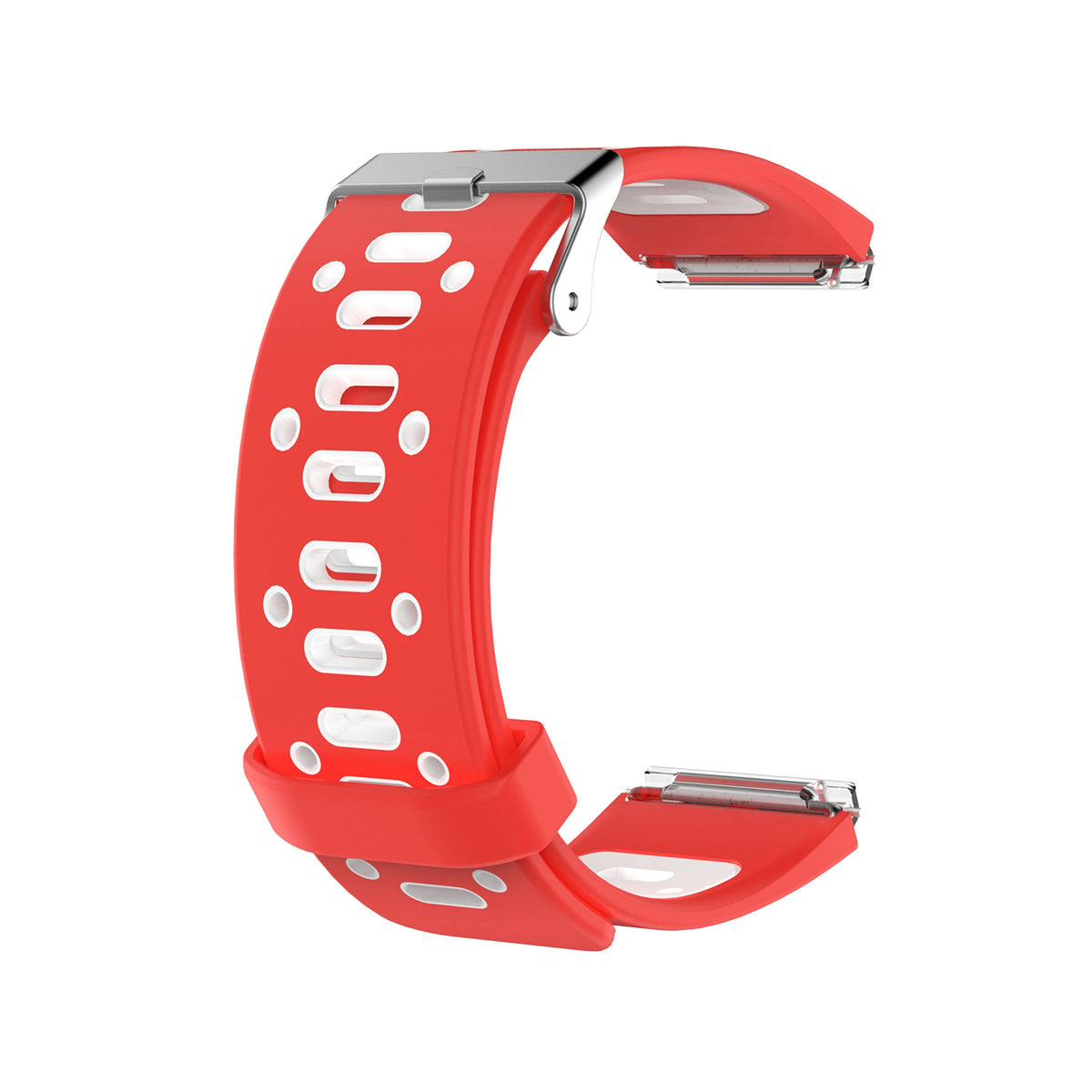 AirVent Fitbit Blaze Bands Replacement Strap with Buckle Red + White Vents