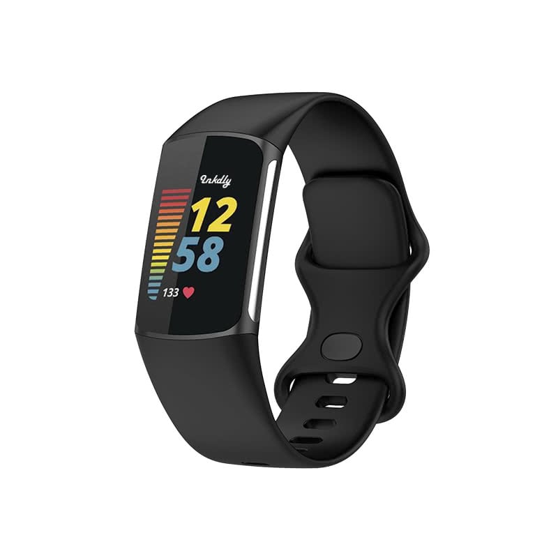 Fitbit Charge 5 Bands Replacement Straps Small Black