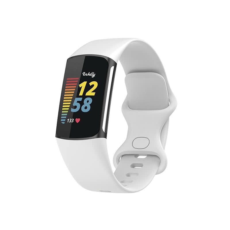 Fitbit Charge 5 Bands Replacement Straps Small White