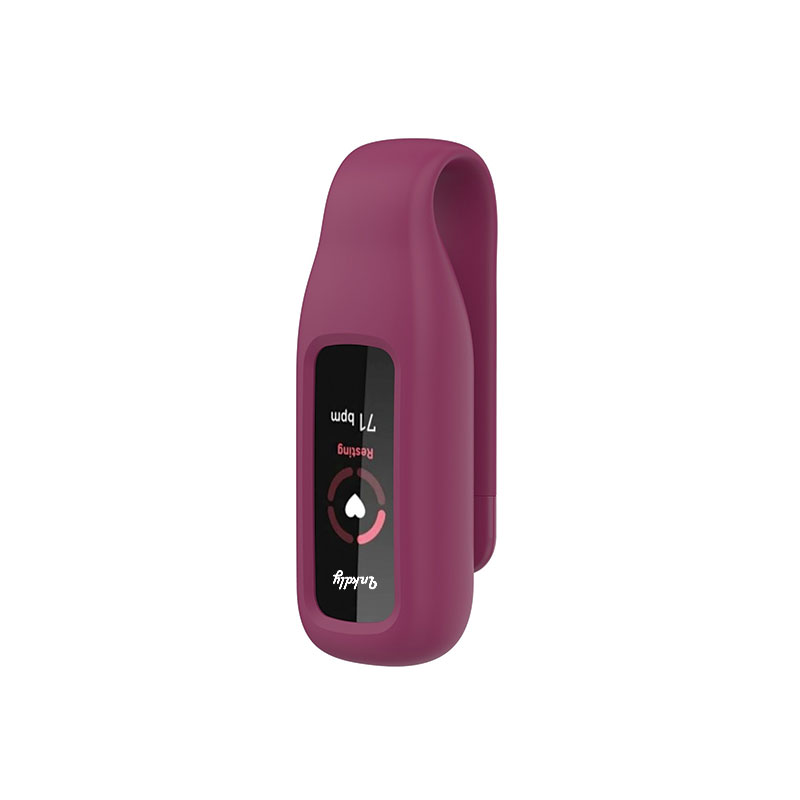 Fitbit Luxe Belt Clip Fob Case Wine Red
