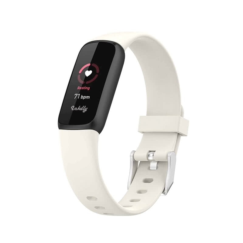 Fitbit Luxe Bands Replacement Straps Small Creamy White