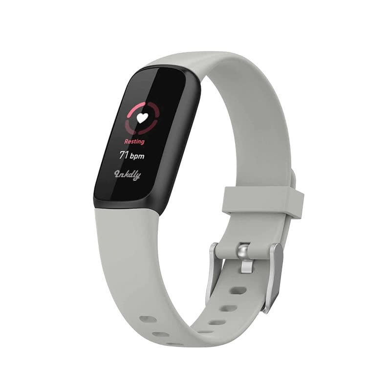 Fitbit Luxe Bands Replacement Straps Small Grey