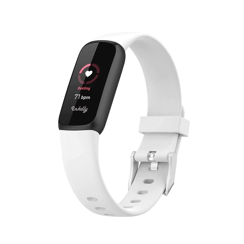 Fitbit Luxe Bands Replacement Straps Small White