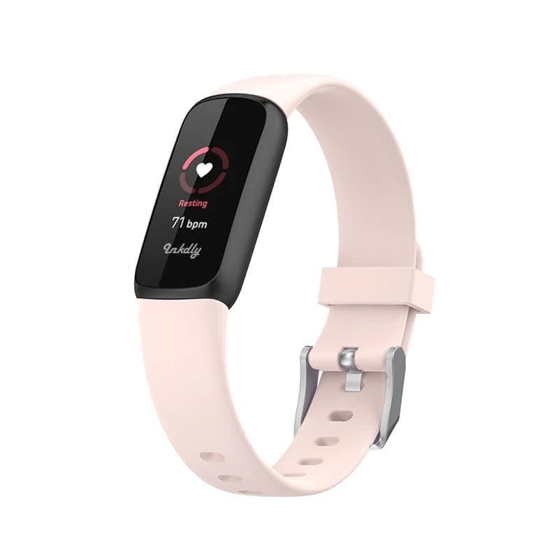 Fitbit Luxe Bands Replacement Straps Small Light Pink