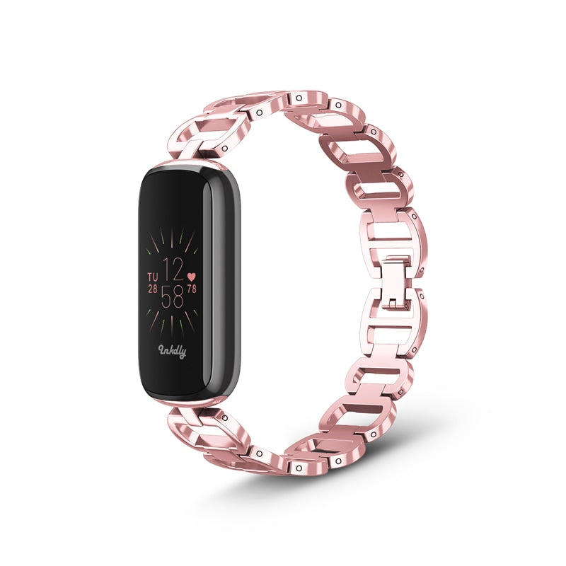 Wave Fitbit Luxe Replacement Bands Special Edition Rose Gold