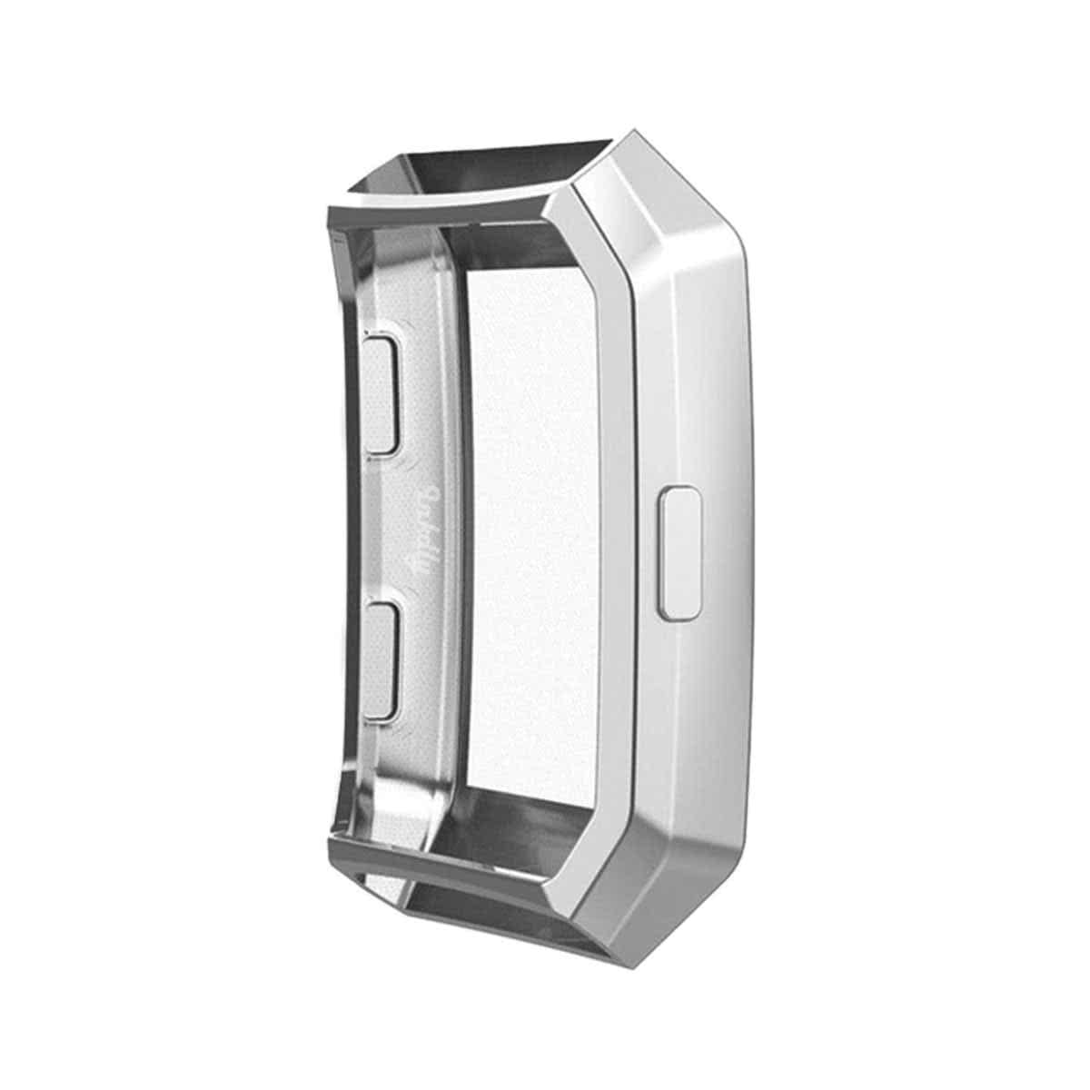 Slimfit Fitbit Ionic Protective Case & Screen Protector Silver