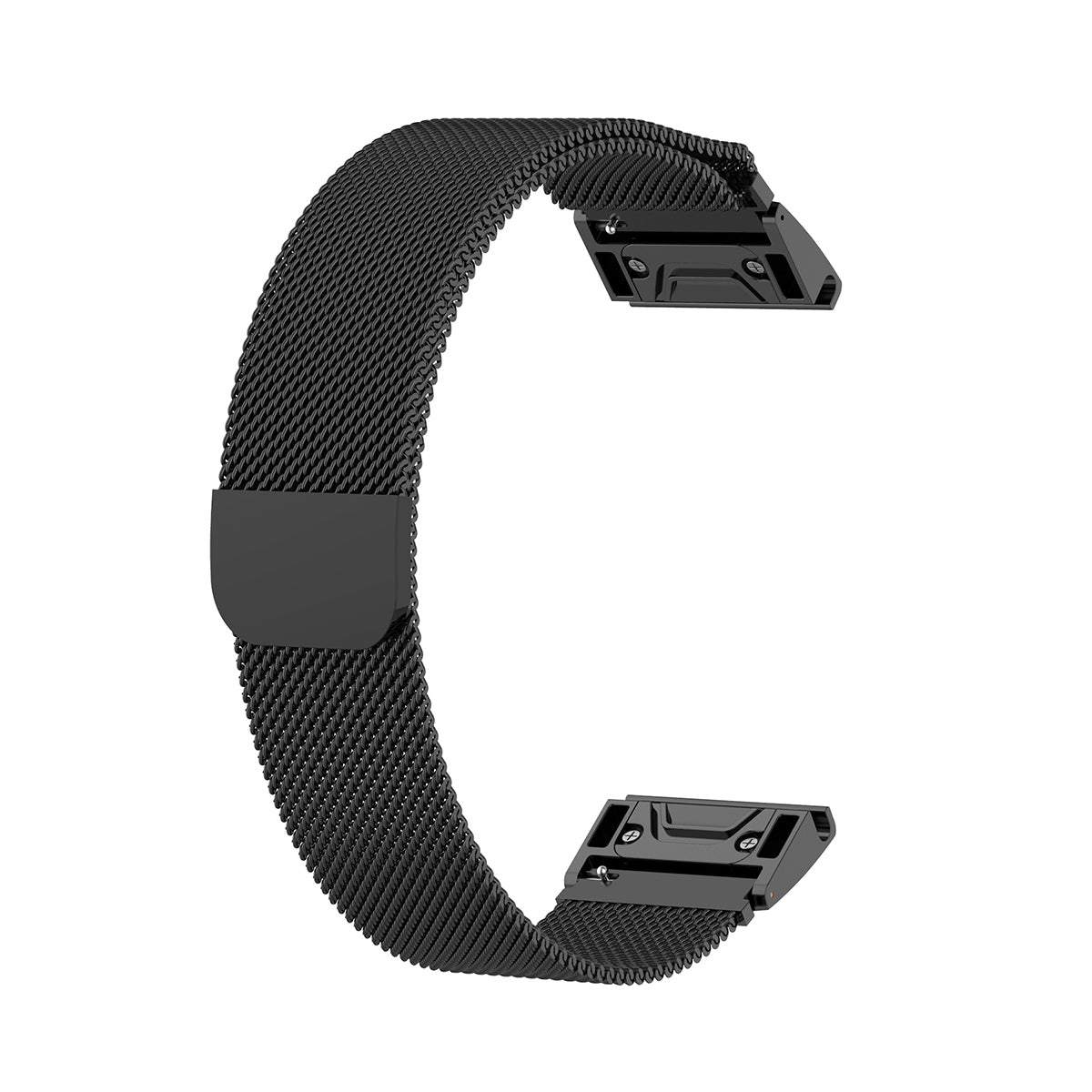 Milanese Garmin Fenix 5S Band Magnetic Lock with Quick Change (20mm) Black Night
