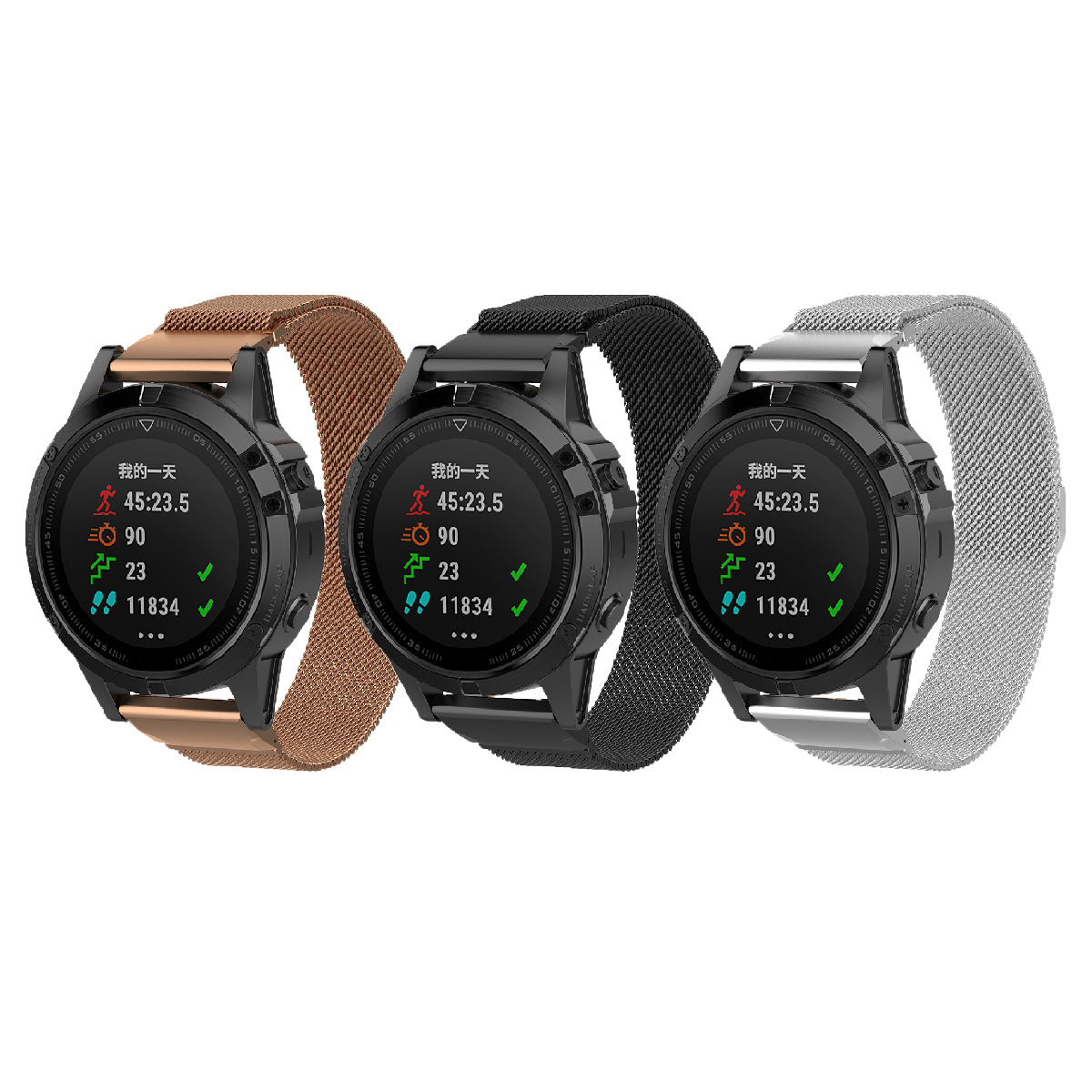 Best Milanese Garmin Fenix Fenix 5X Band (26mm) – Mobile Mob