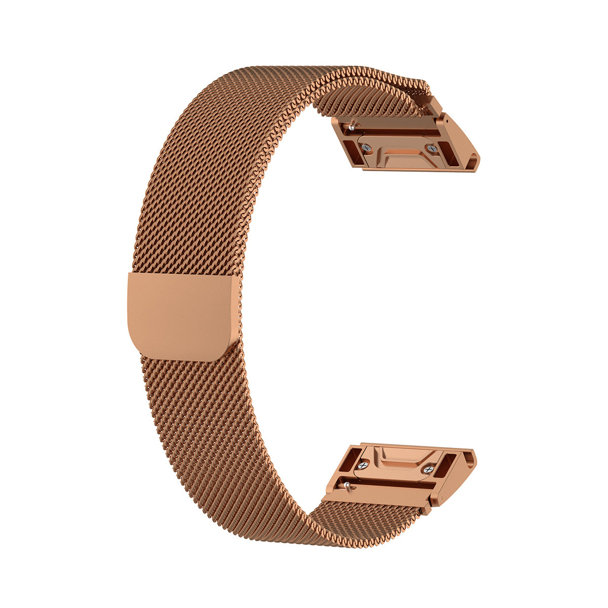 Milanese Garmin Fenix 5 & Forerunner 935 Band Magnetic Lock (22mm) Rose-Gold  