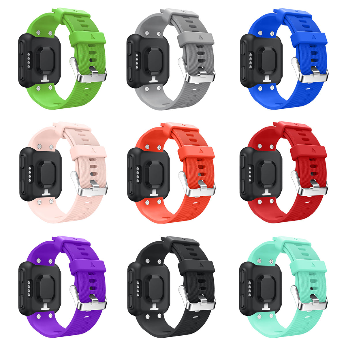 Garmin Forerunner 35 Bands Replacement Strap Kit with Stainless Buckle