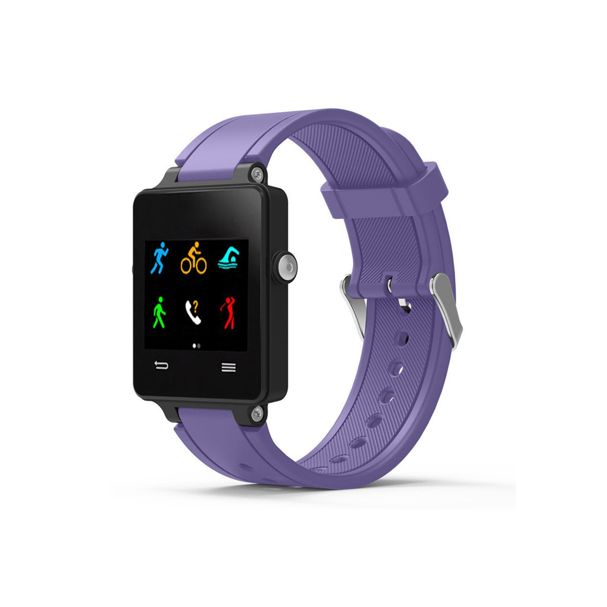 Garmin Vivoactive Acetate Replacement Bands Strap with Stainless Buckle Light Purple