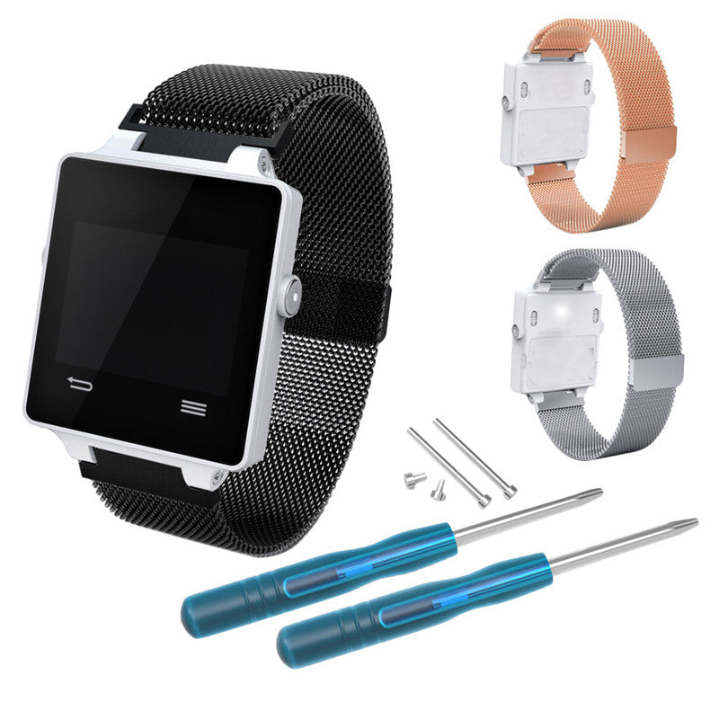 Milanese Garmin Vivoactive Band Replacement Magnetic Lock