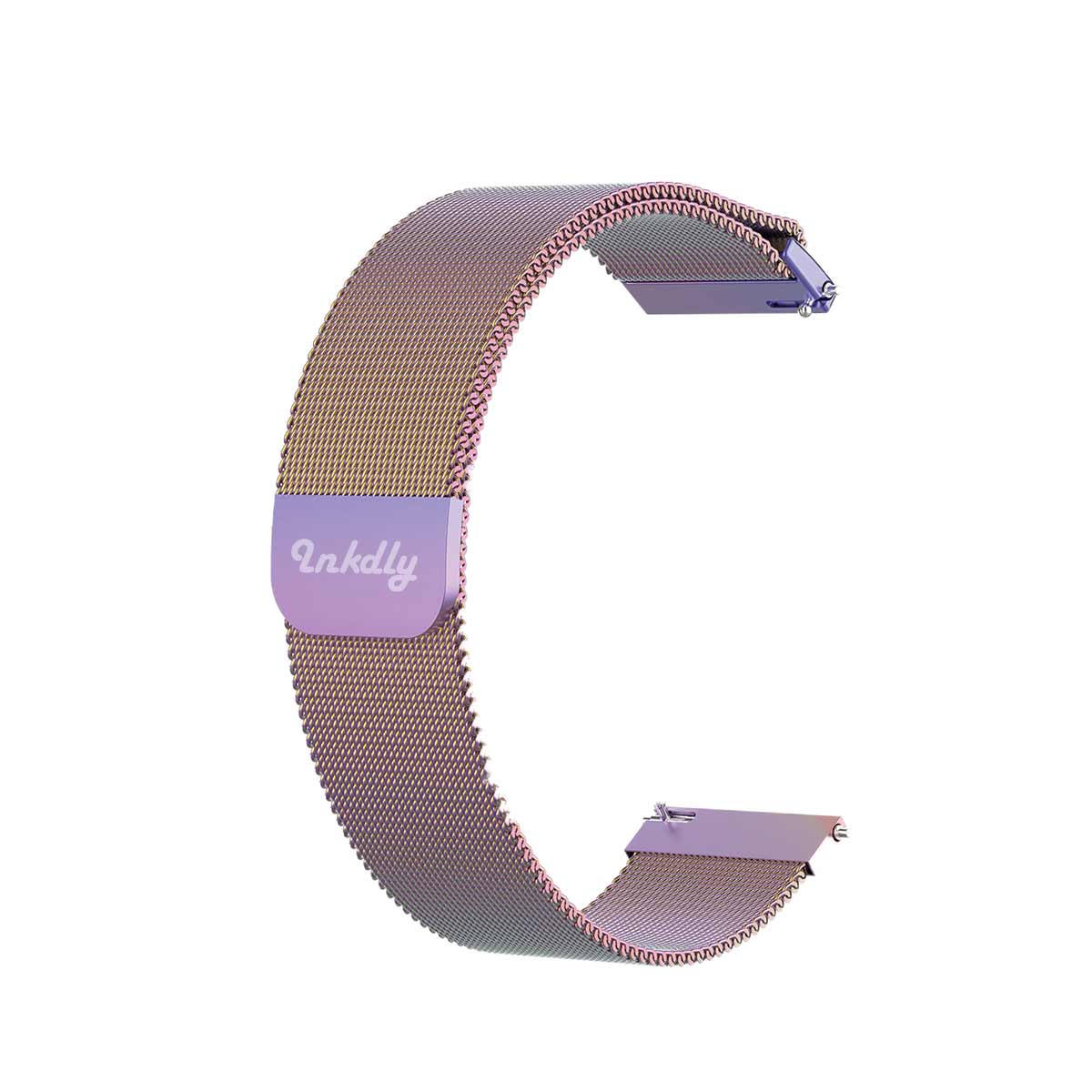 Milanese Vivoactive 3 Vivomove HR Forerunner 645 Bands Magnetic Lock (20mm) Iridescent