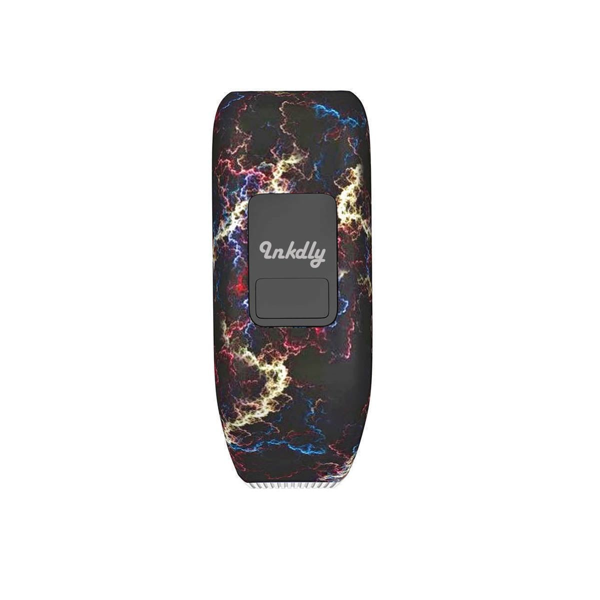 Stretchy Garmin Vivofit Jr & Jr 2 Replacement Bands Strap Small Red Lightning