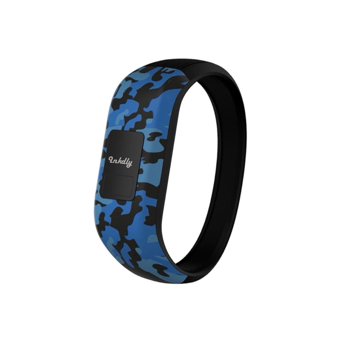 Stretchy Garmin Vivofit Jr & Jr 2 Replacement Bands Strap Small Camo Blue
