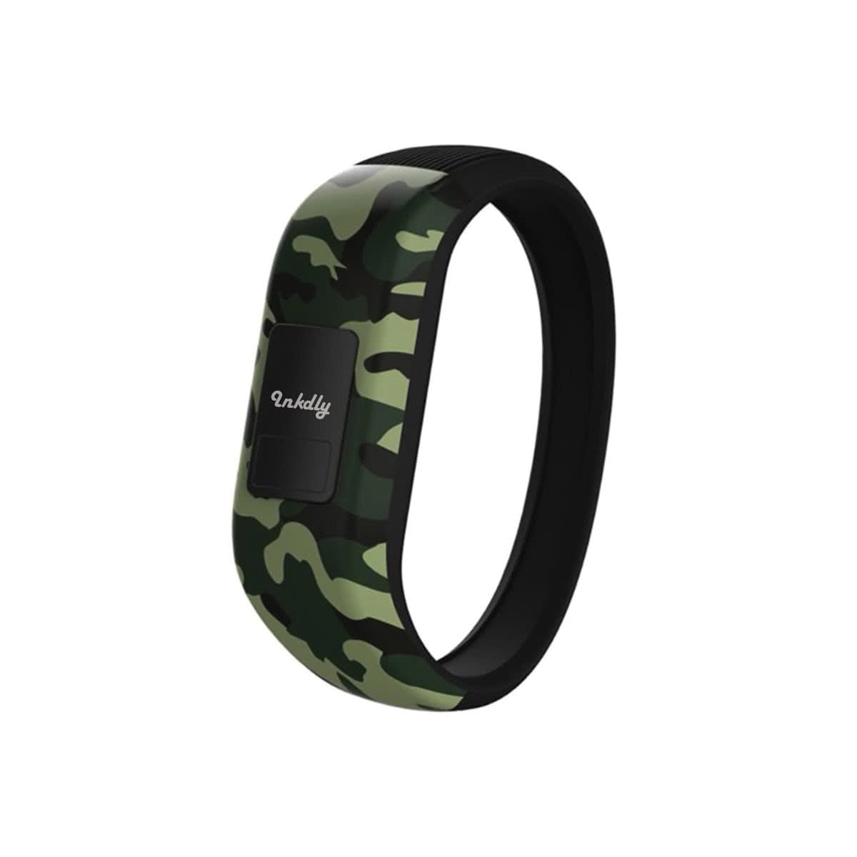 Stretchy Garmin Vivofit Jr & Jr 2 Replacement Bands Strap Small Camo Green 