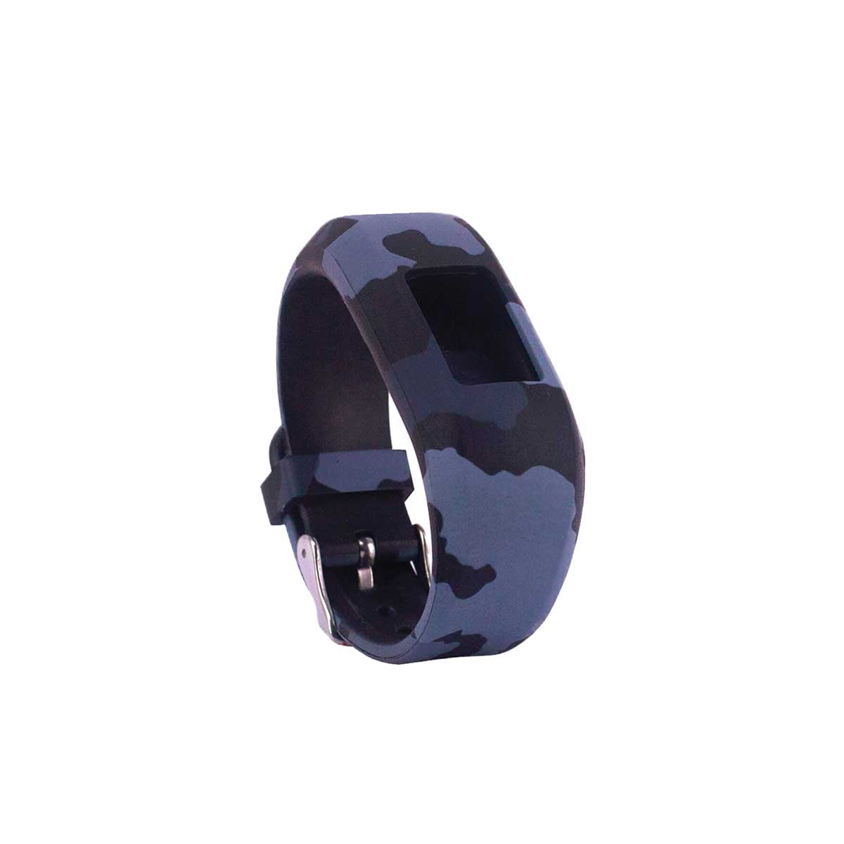 Camo Garmin Vivofit Jr & Jr 2 Replacement Bands Strap With Buckle Grey