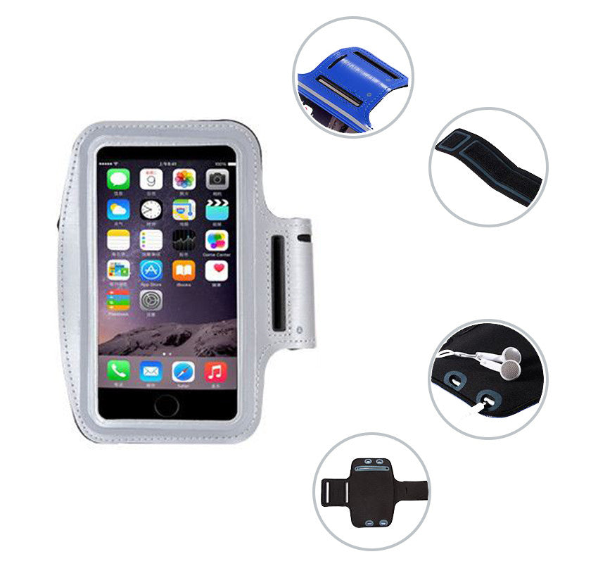 Gym Running Armband For Apple iPhone 5 6 7 & Plus   