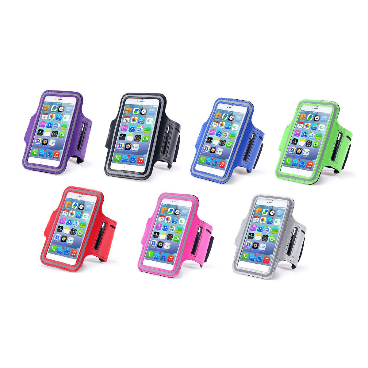 Gym Running Armband For Apple iPhone 5 6 7 & Plus