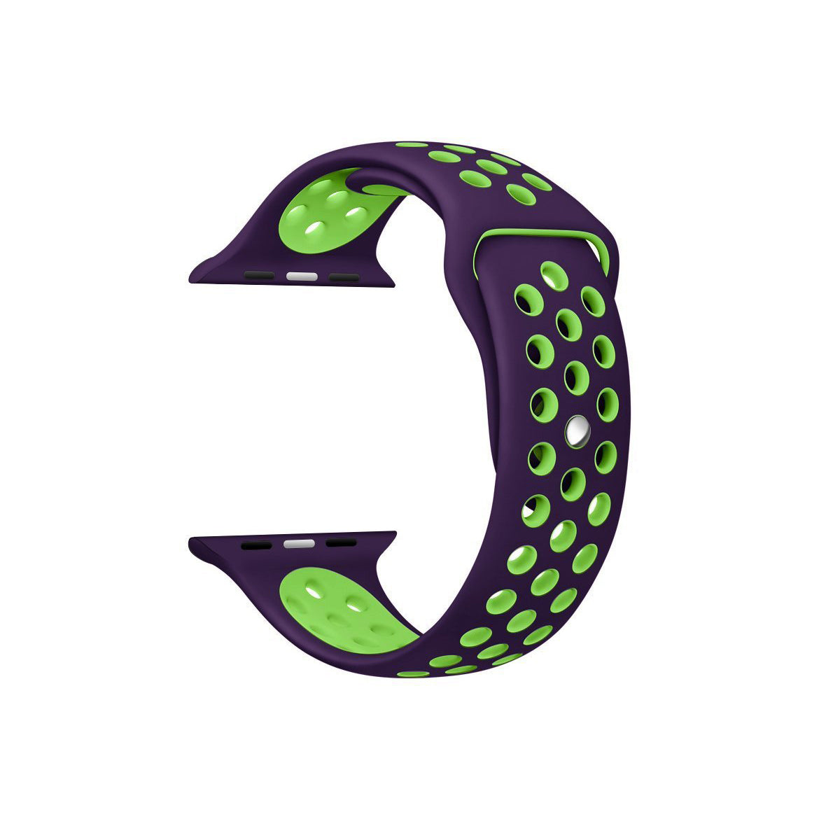Airvent Apple Watch Bands Replacement Strap 38MM/40MM/41MM Purple + Green Vents
