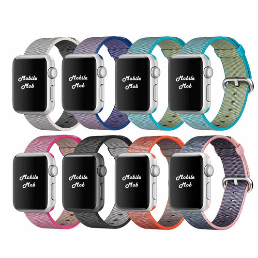 Apple Watch Woven Nylon Band Replacement Straps