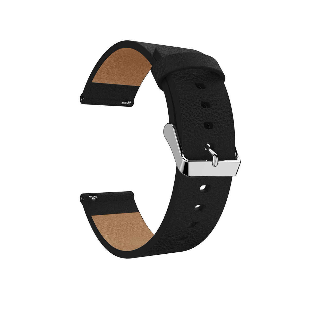Leather Fitbit Versa & 2 Band Replacement Strap with Buckle