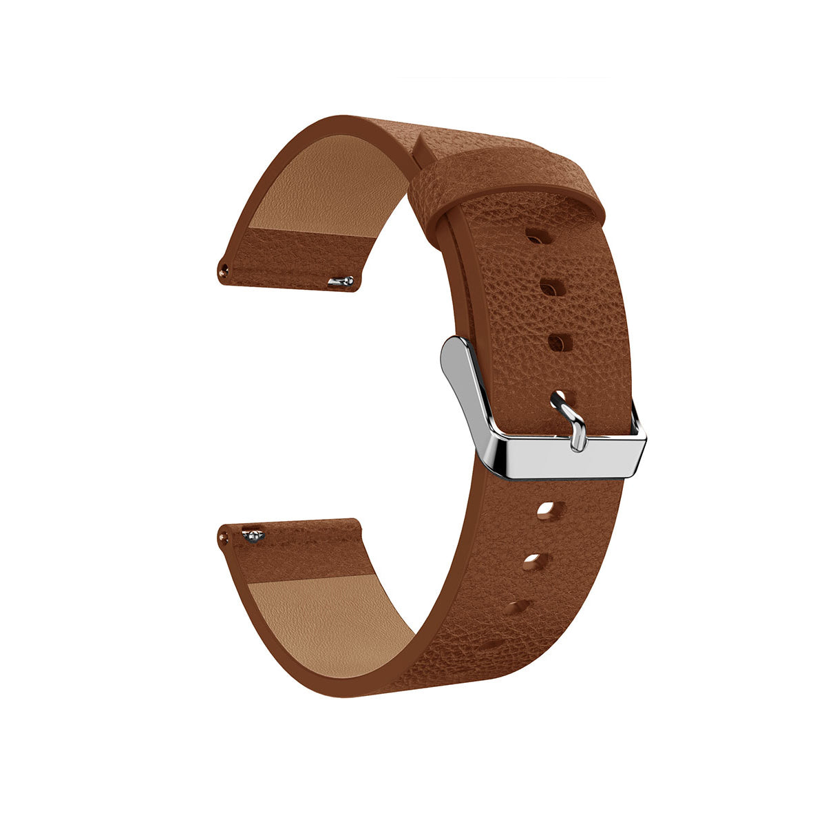 Leather Fitbit Versa & 2 Band Replacement Strap with Buckle