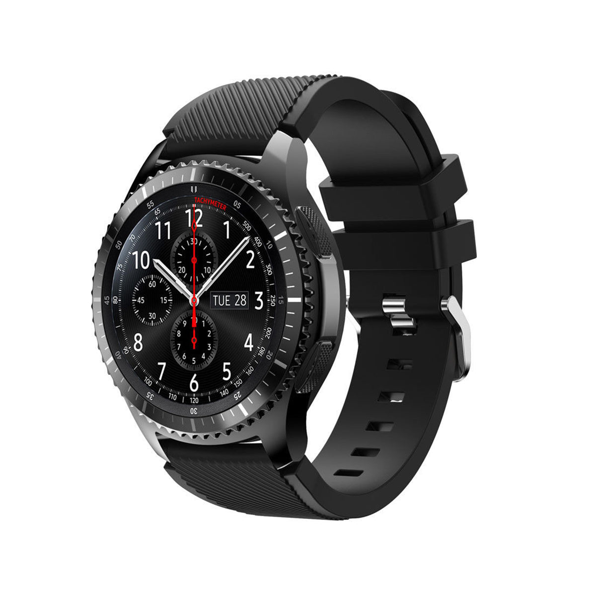Samsung Gear S3 Classic & Frontier Bands Replacement Straps Small Black