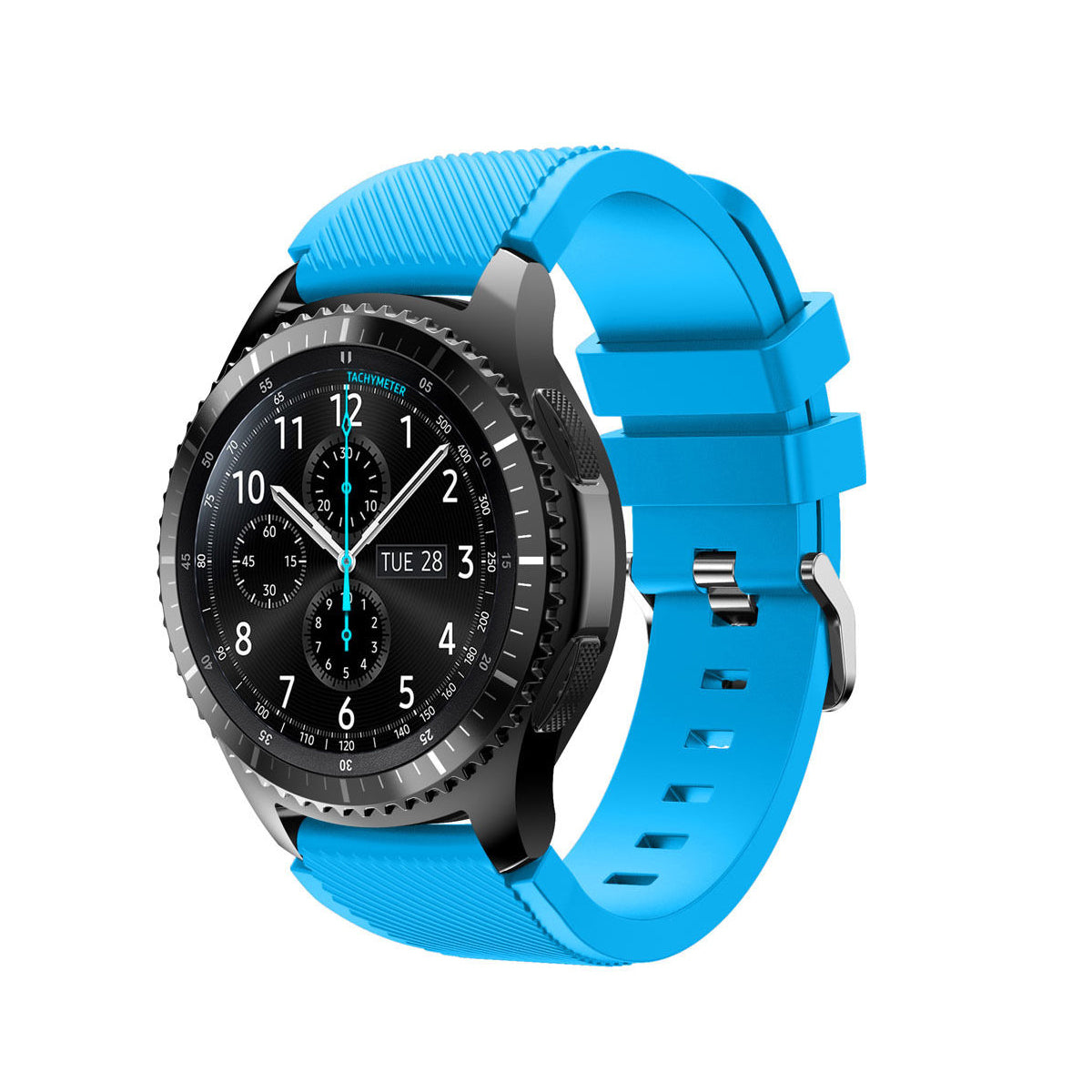 Samsung Gear S3 Classic & Frontier Bands Replacement Straps Small Light Blue