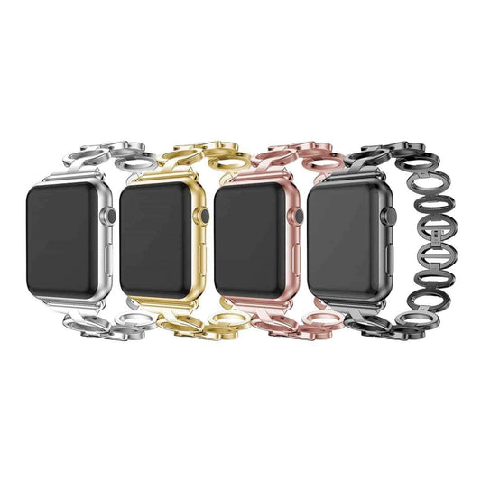 Luxe Designer Stainless Apple Watch Replacement Band