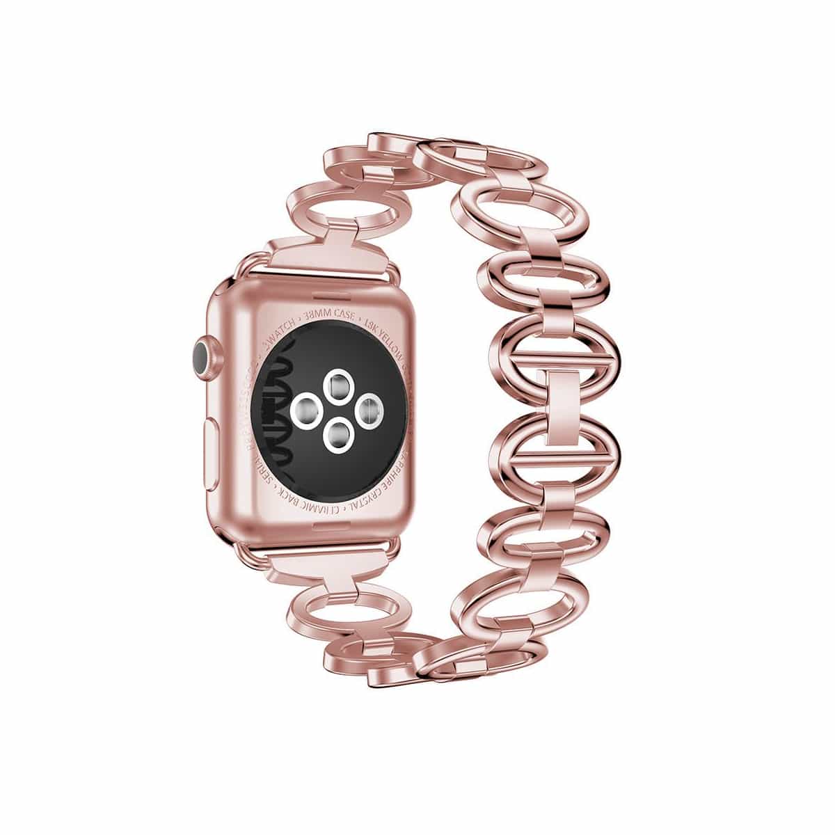 Luxe Designer Stainless Apple Watch Replacement Band