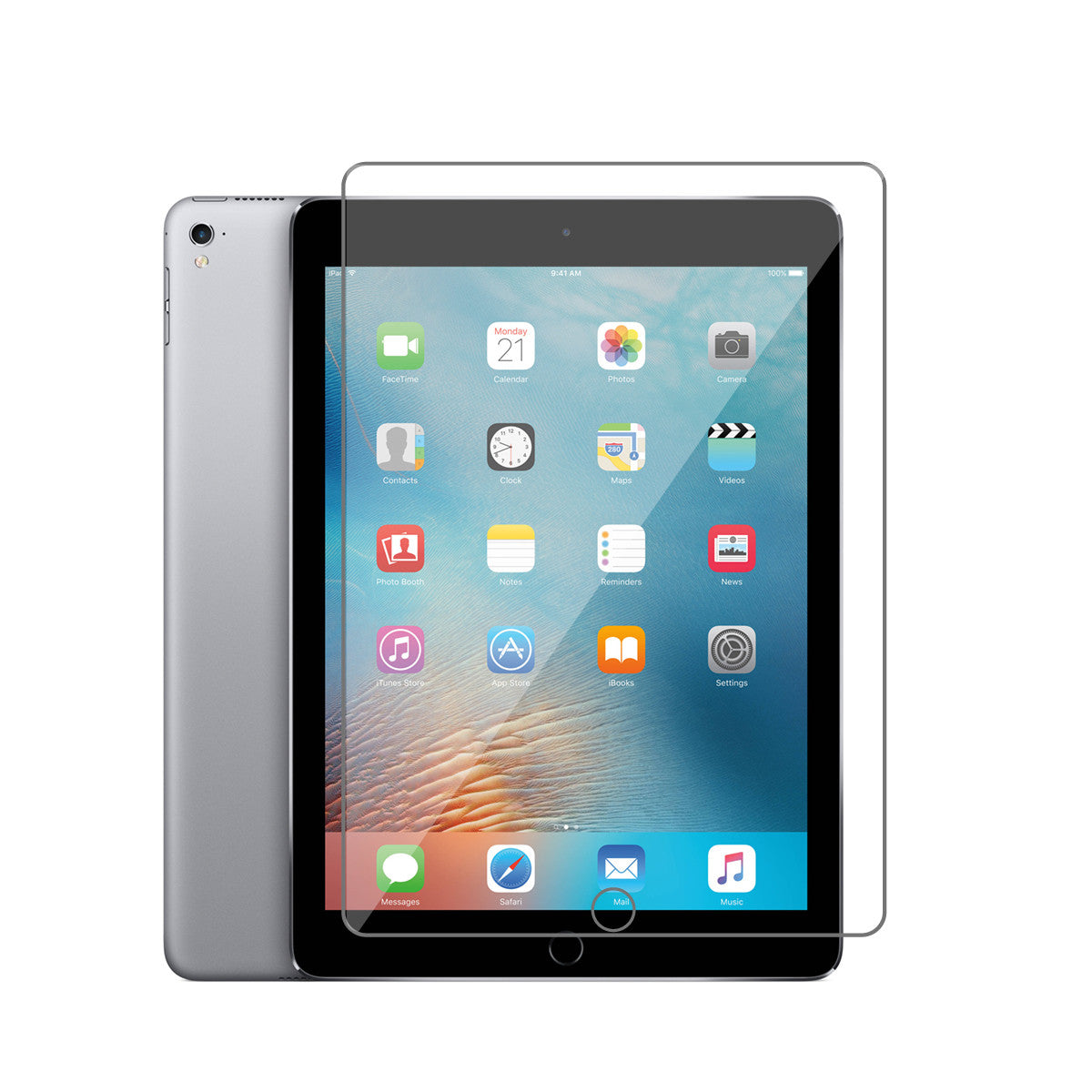 Tempered Glass Screen Protector For Apple iPad Mini Air Pro iPad Pro 9.7 1-Pack