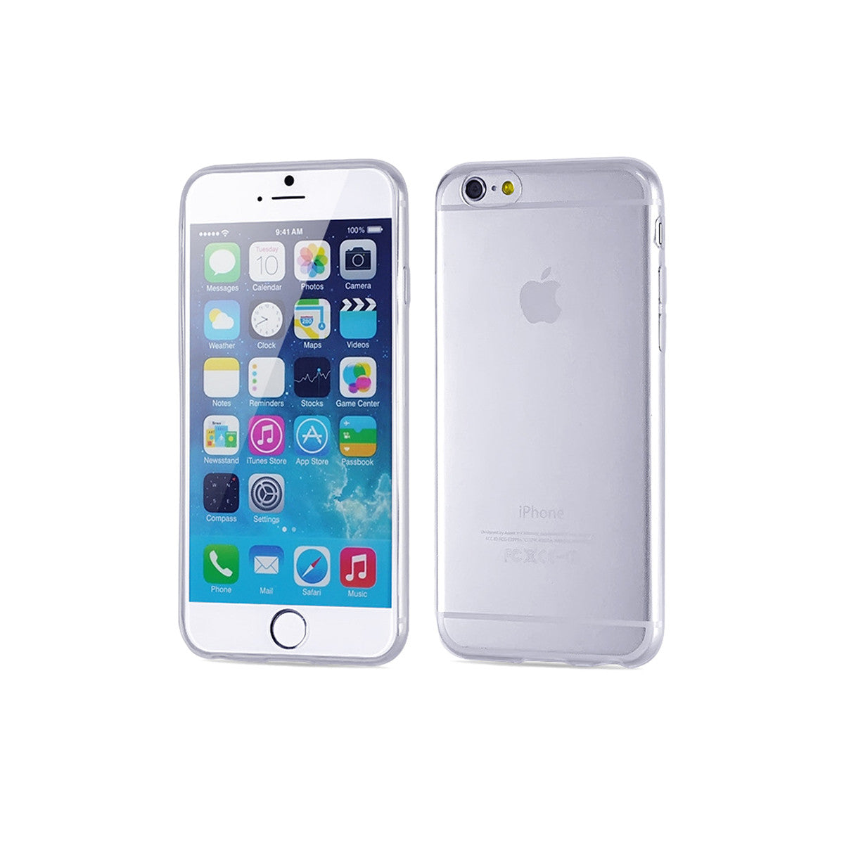 Mobile Mob Slimfit Clear Cover For Apple iPhone 6 / 6s Plus Default Title