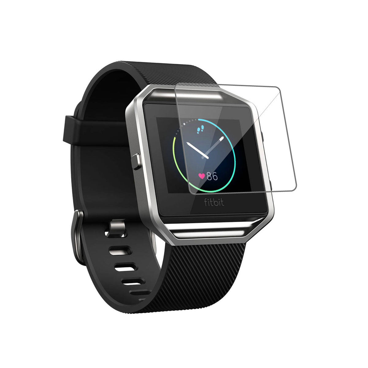 Mobile Mob Tempered Glass Fitbit Blaze Screen Protector 3-Pack