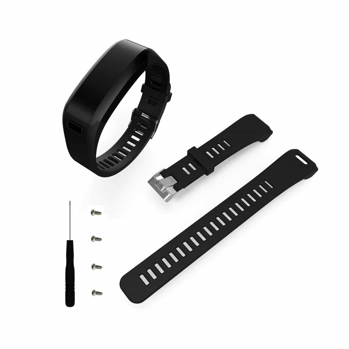 Garmin Vivosmart HR Bands Replacement Straps Changeover Kit Black