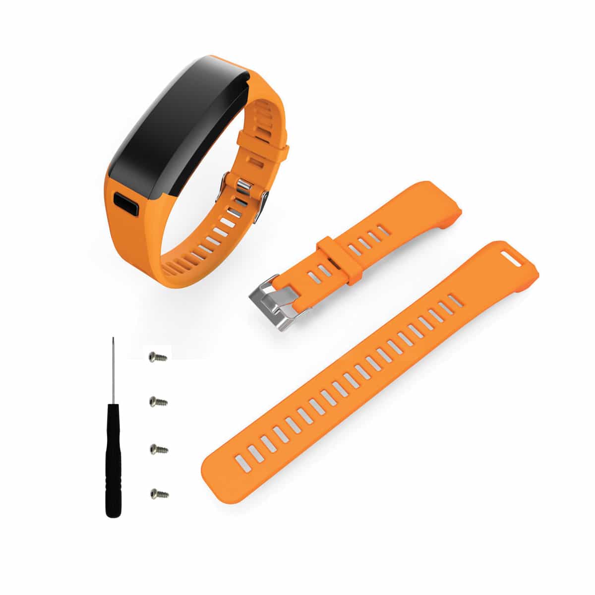 Garmin Vivosmart HR Bands Replacement Straps Changeover Kit Orange