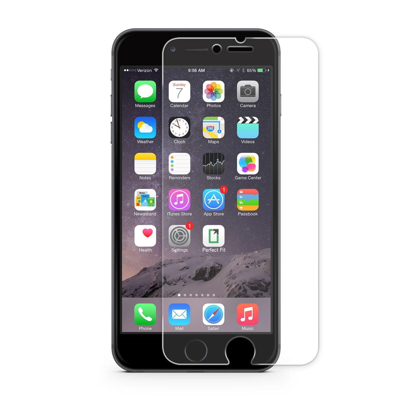 Tempered Glass Apple iPhone Screen Protector iPhone 6/6S 1-Pack