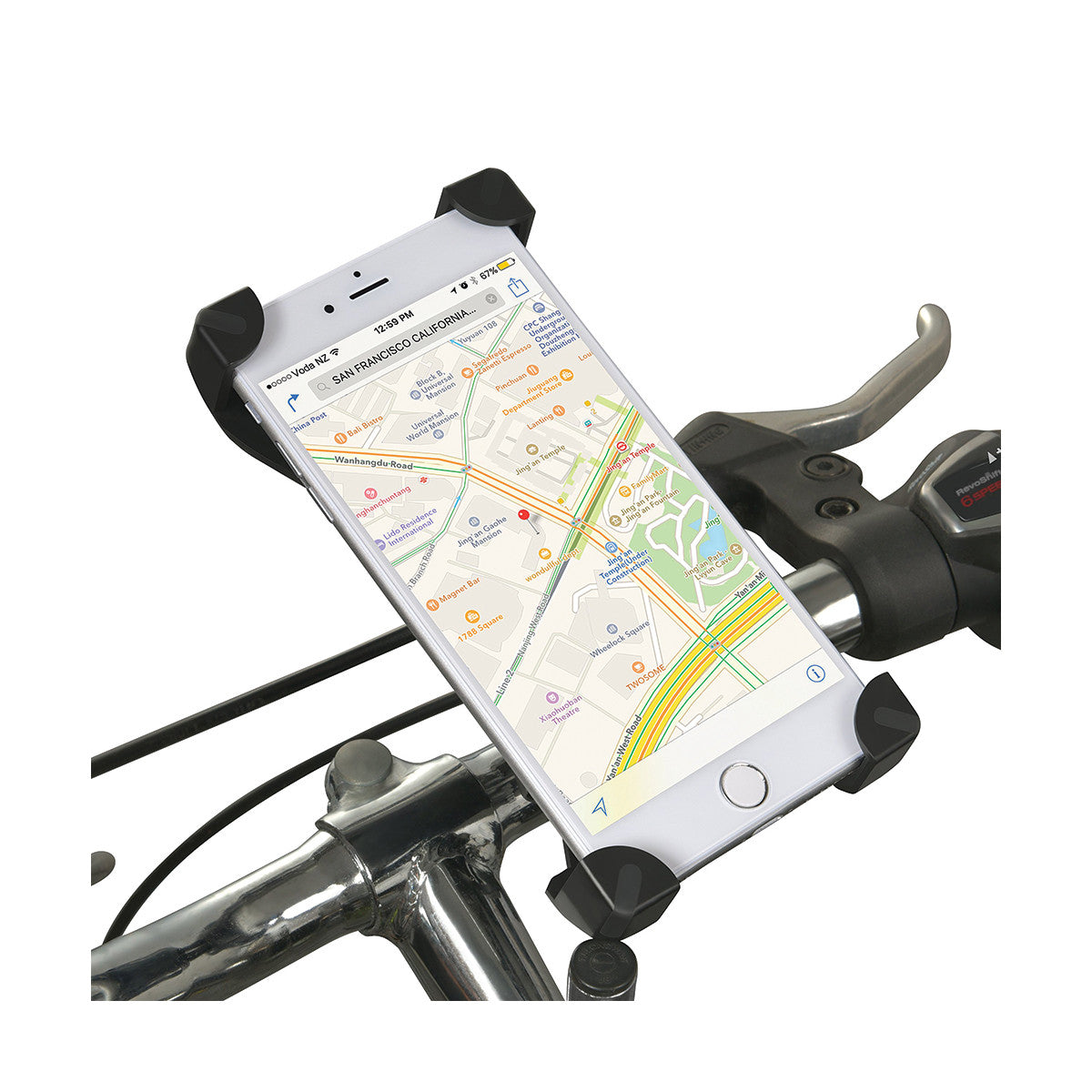 Adjustable Bike Handlebar Mount For Apple iPhone