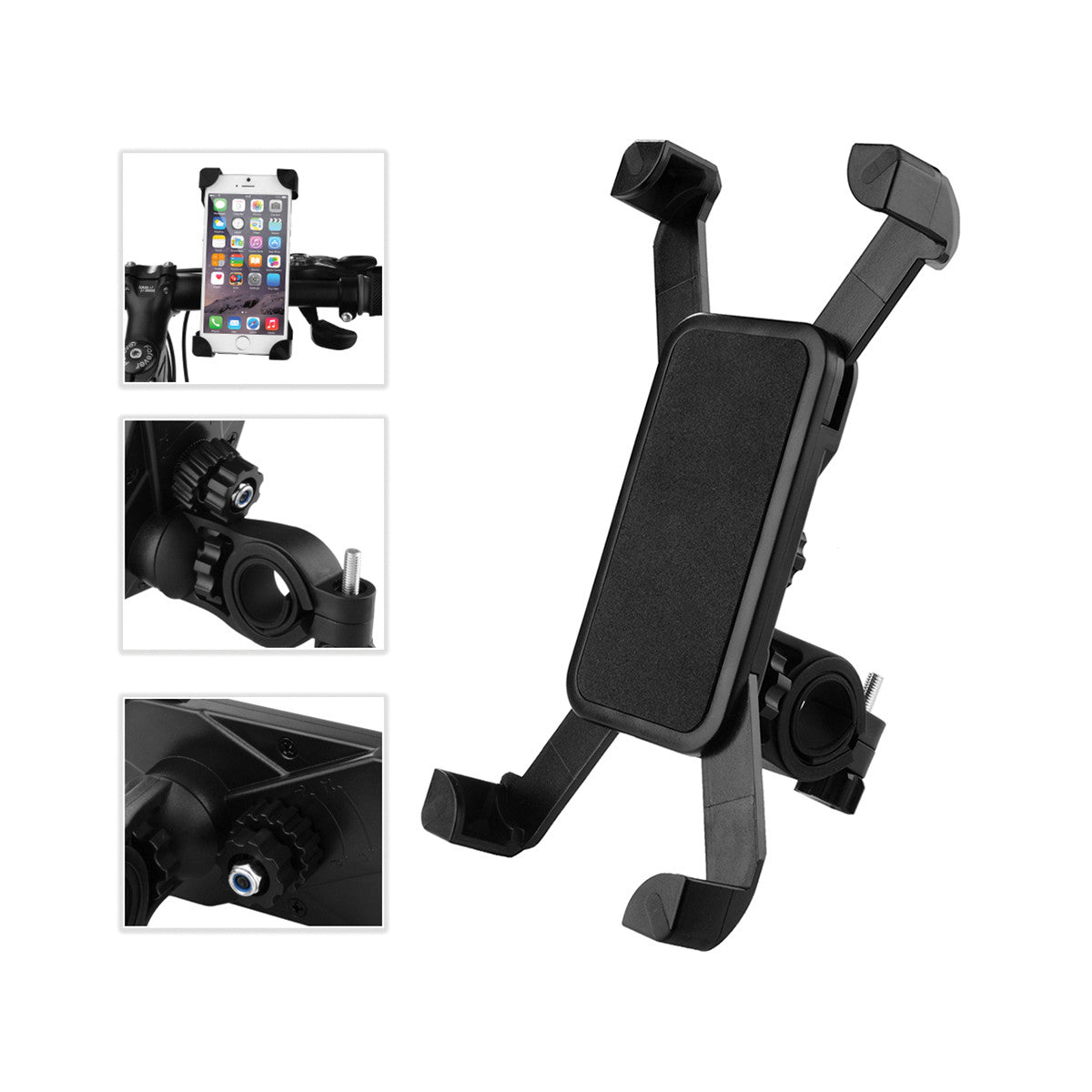 Adjustable Bike Handlebar Mount For Apple iPhone