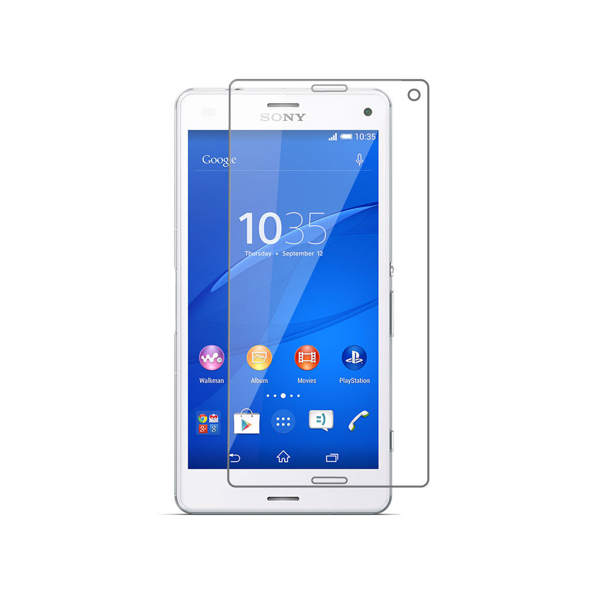 Tempered Glass Screen Protector For Sony Xperia Z3 Compact 1x