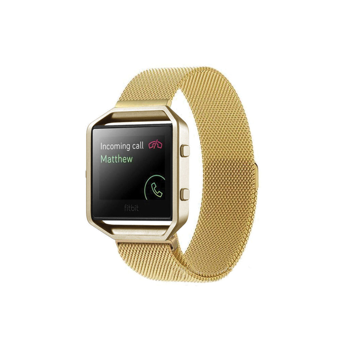 Milanese Fitbit Blaze Band Replacement Magnetic Lock With Frame