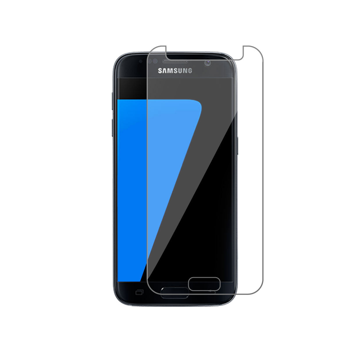 Mobile Mob Tempered Glass Screen Protector For Samsung Galaxy S7