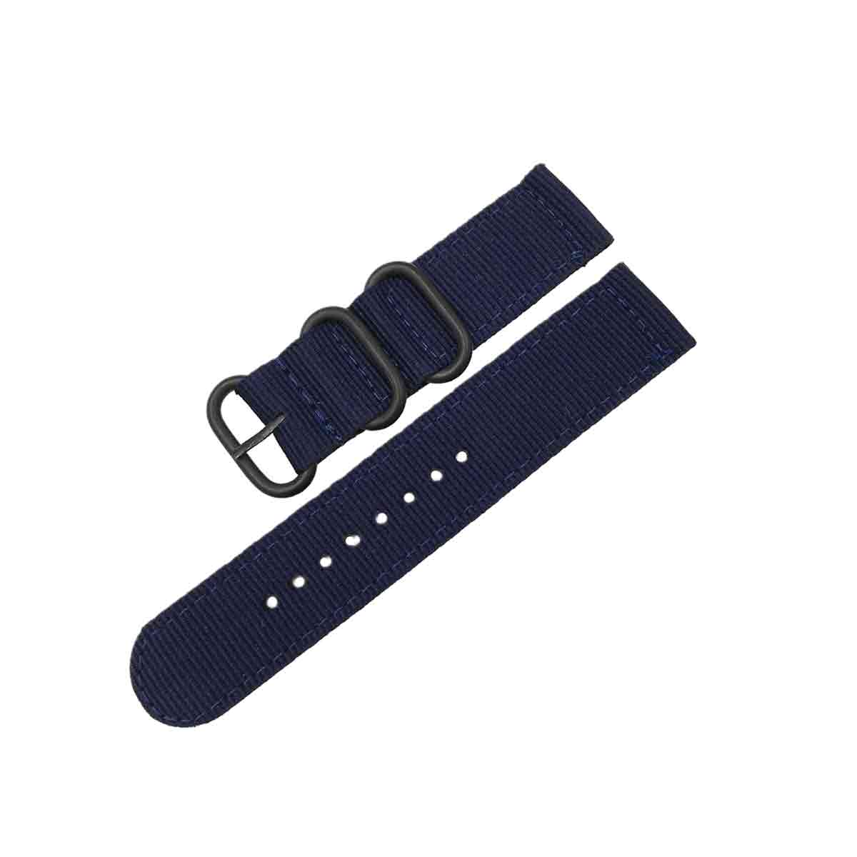 NATO Garmin Fenix 5S & 5S Plus Replacement Bands (20mm) Dark Blue
