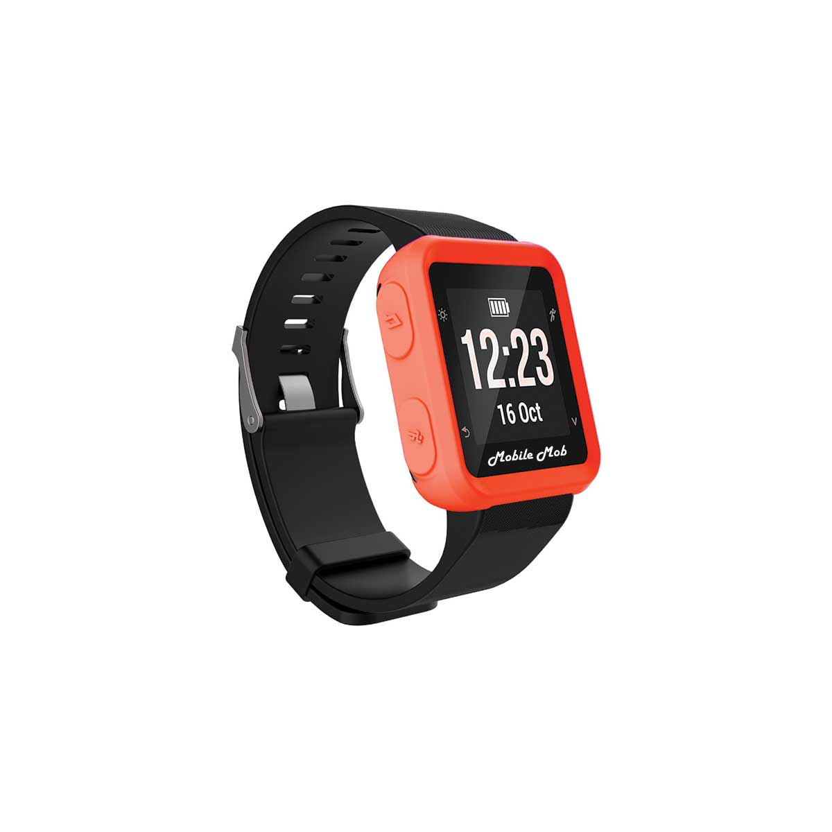Rugged Garmin Forerunner 35 Protective Cover Case Orange