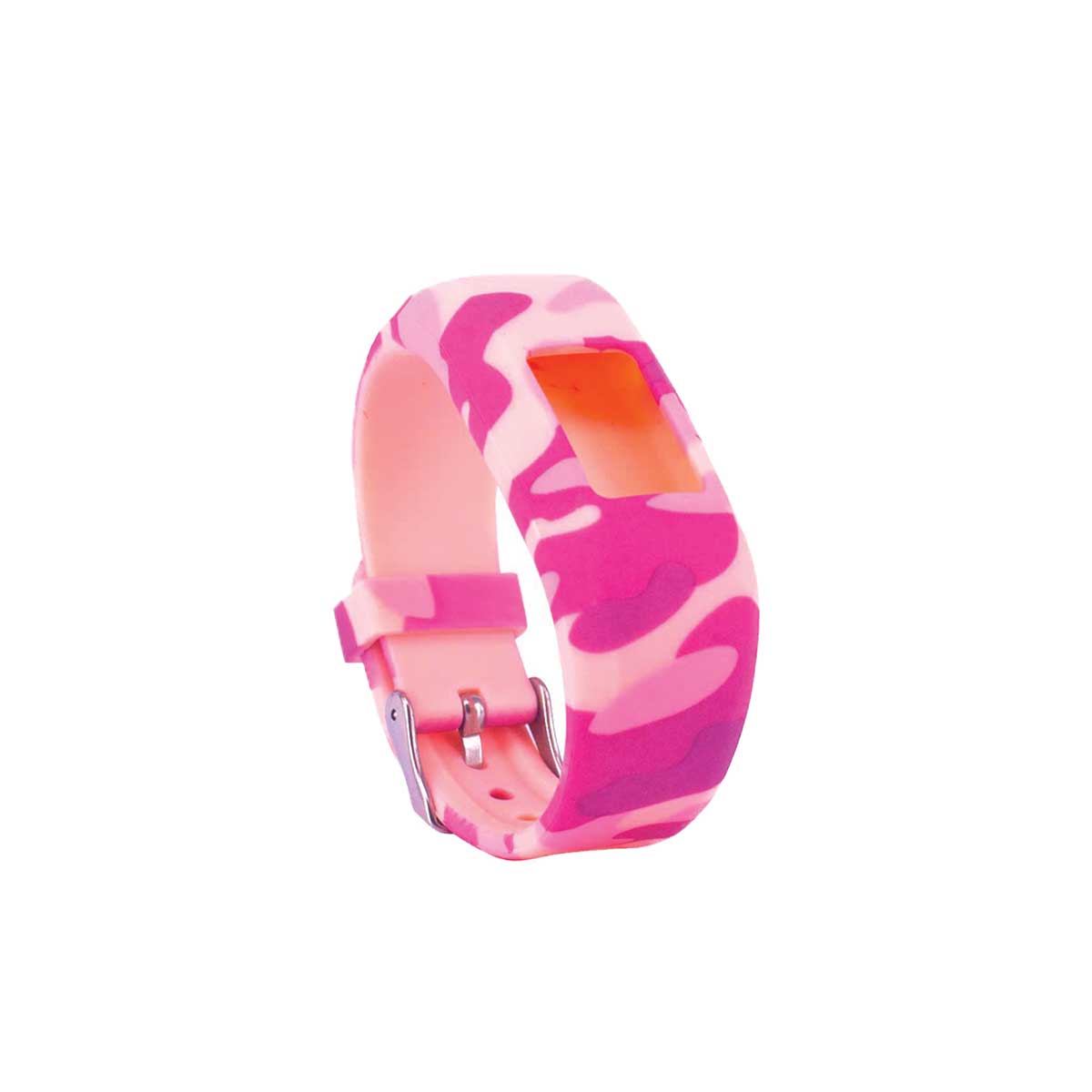 Camo Garmin Vivofit Jr & Jr 2 Replacement Bands Strap With Buckle Pink