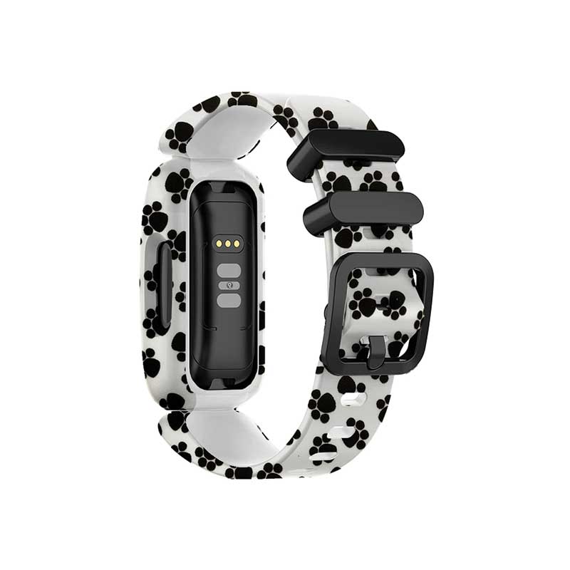 Printed Fitbit Ace 3 Replacement Bands Strap Pawprints