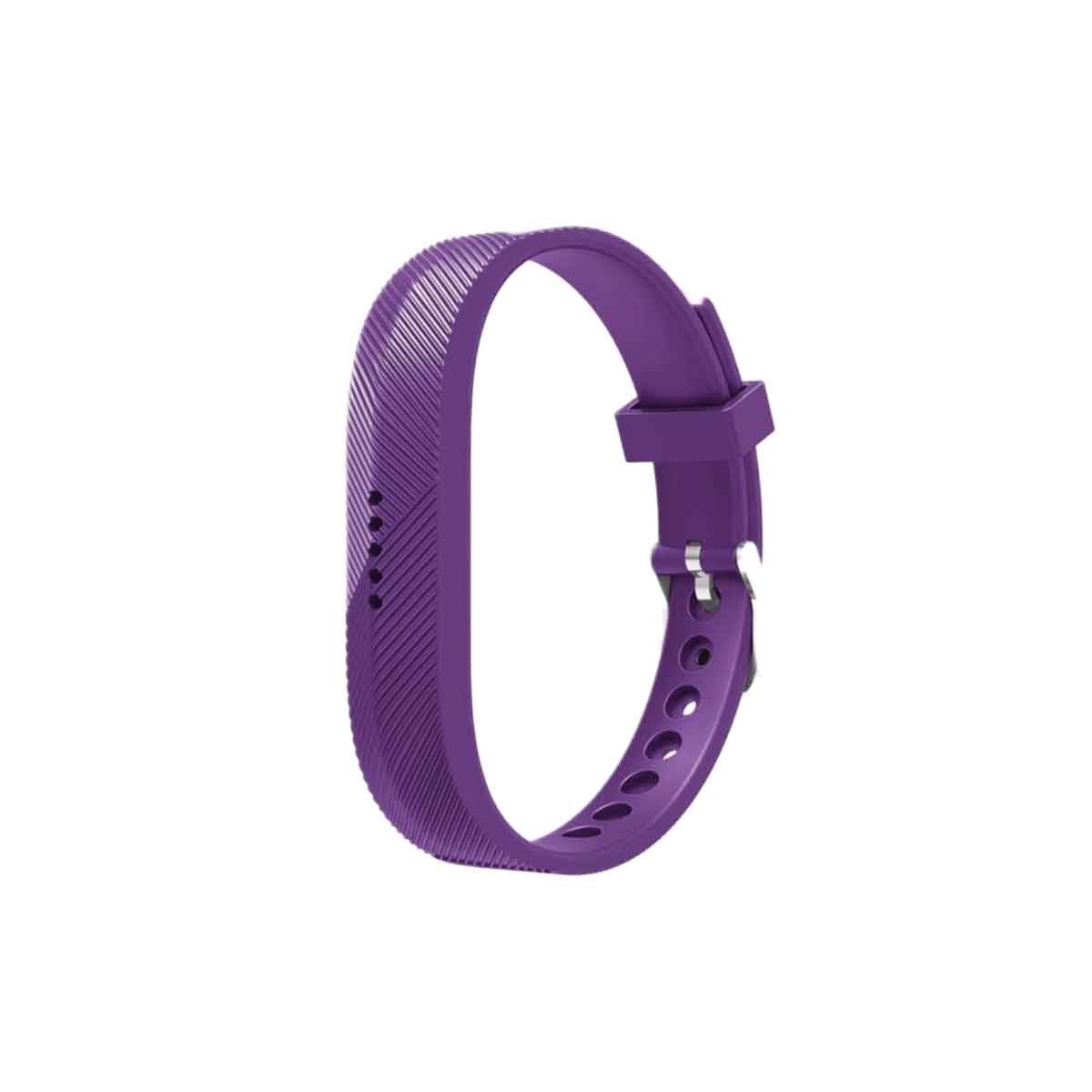 Secure Fitbit Flex 2 Band Replacement Strap with Buckle Purple